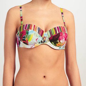 Ted Baker Imariss bandeau bikini top Sz. 32 C/D